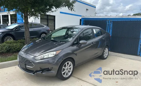 2019 Ford Fiesta Se из США, поврежденный, VIN 3FADP4BJ5KM105729